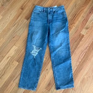 Madewell the perfect vintage straight jeans size 28 new with tags